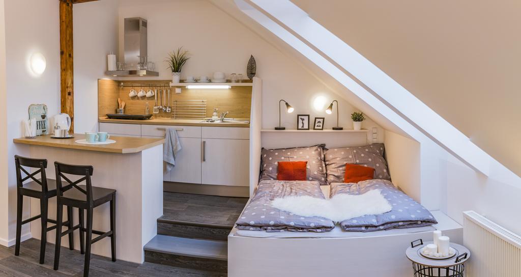 Ferienwohnung Kralova Vysina Ústí nad Labem Exterior foto