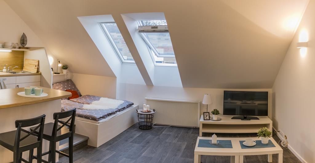 Ferienwohnung Kralova Vysina Ústí nad Labem Exterior foto